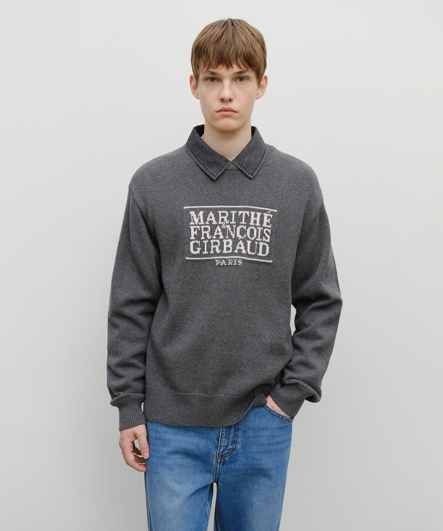 CLASSIC LOGO KNIT PULLOVER