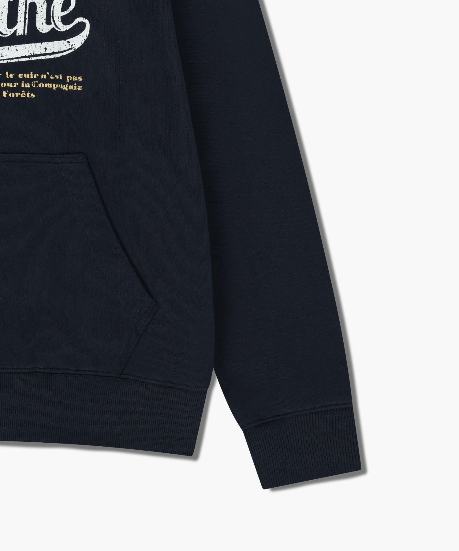 BASEBALL LOGO COLLAR HALF ZIPUP SWEATSHIRT