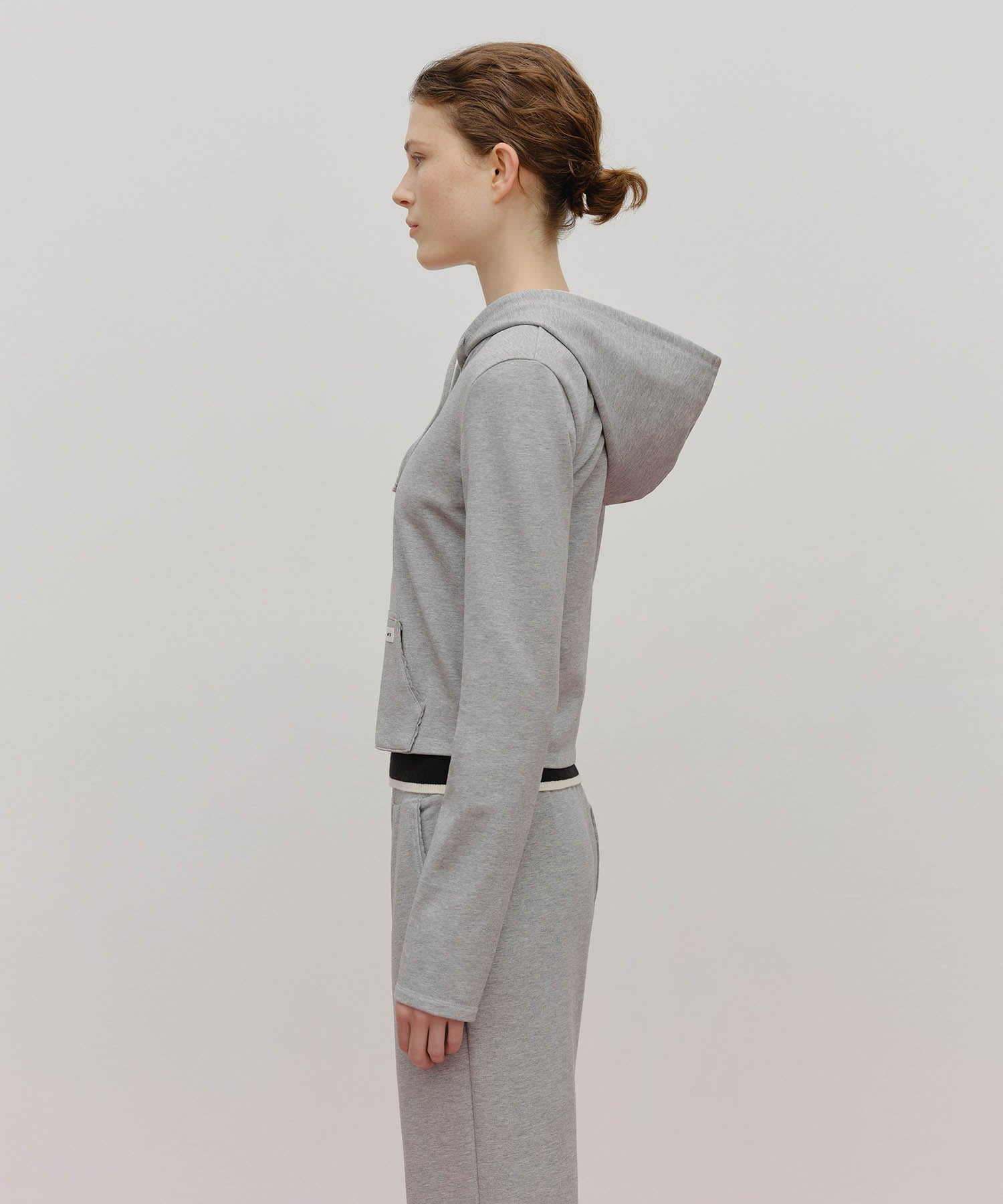 W SLIM FIT HOODIE