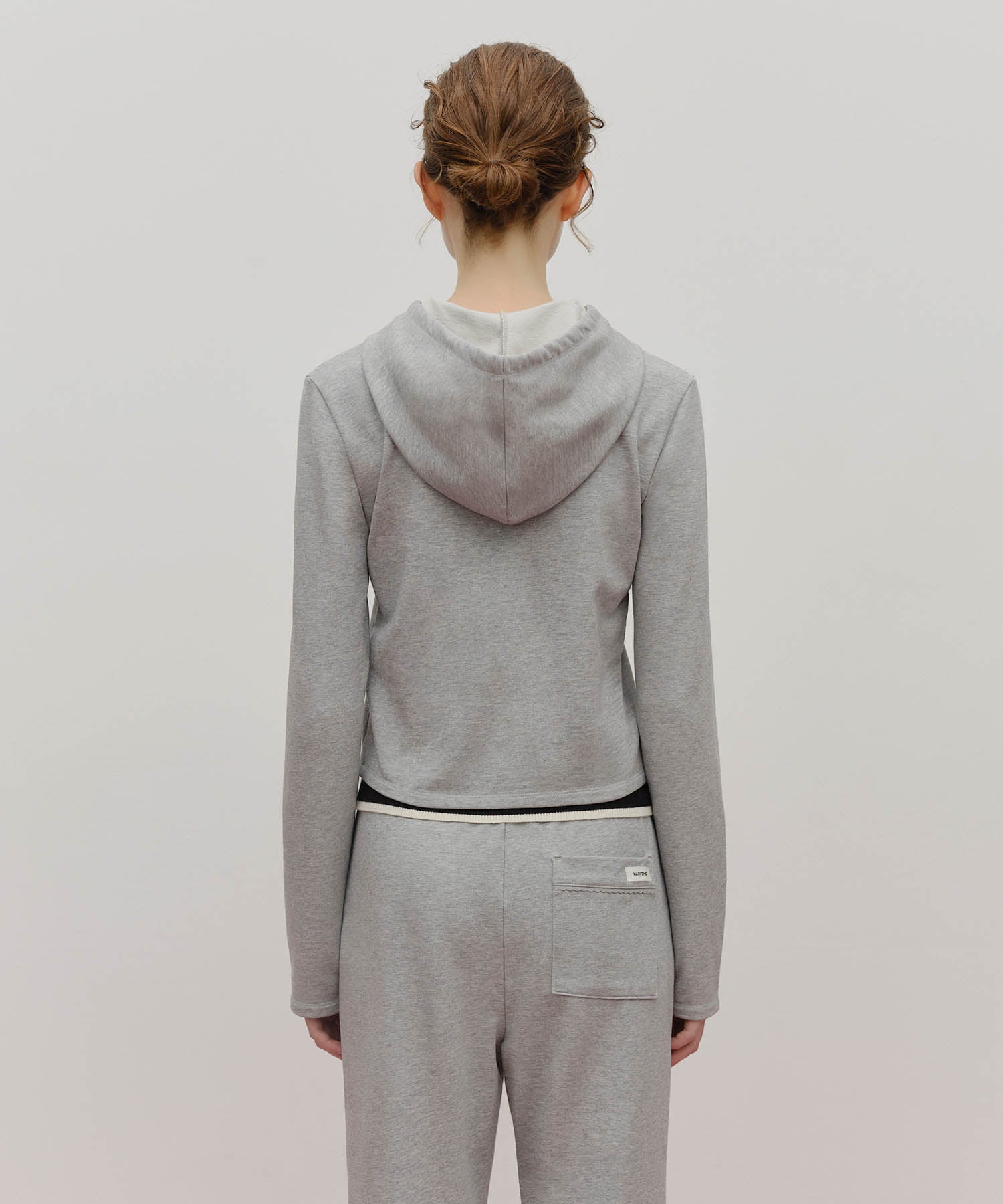 W SLIM FIT HOODIE