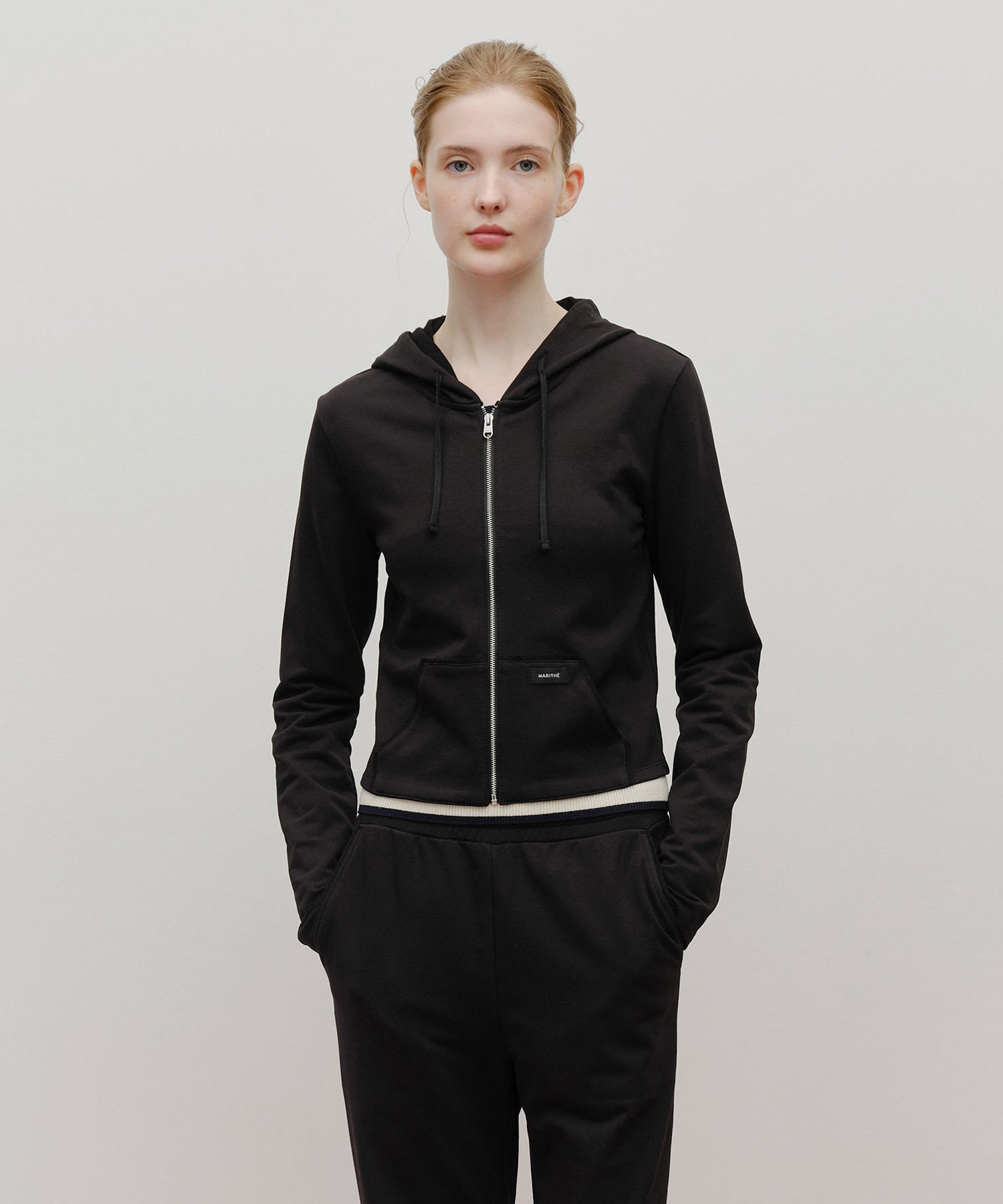 W SLIM FIT HOODIE