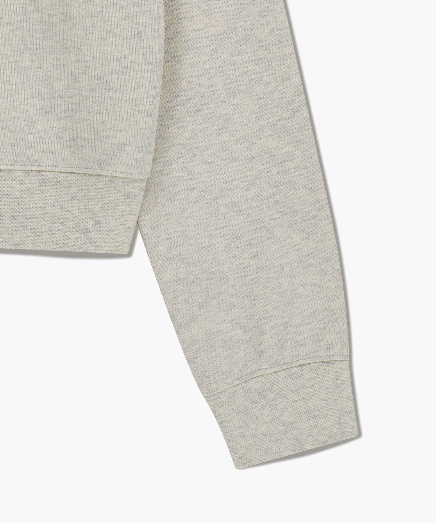 W CLASSIC LOGO CROP SWEATSHIRT