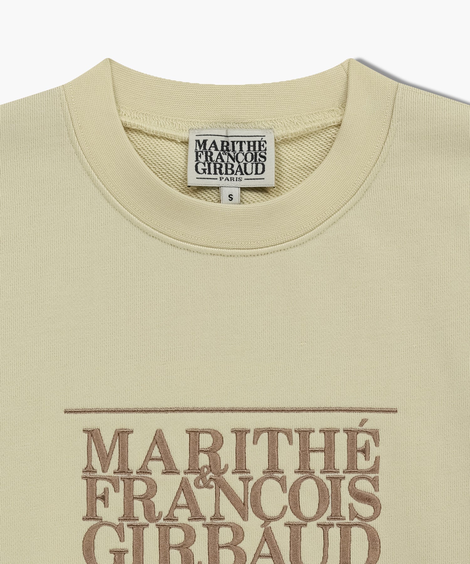 W CLASSIC LOGO CROP SWEATSHIRT