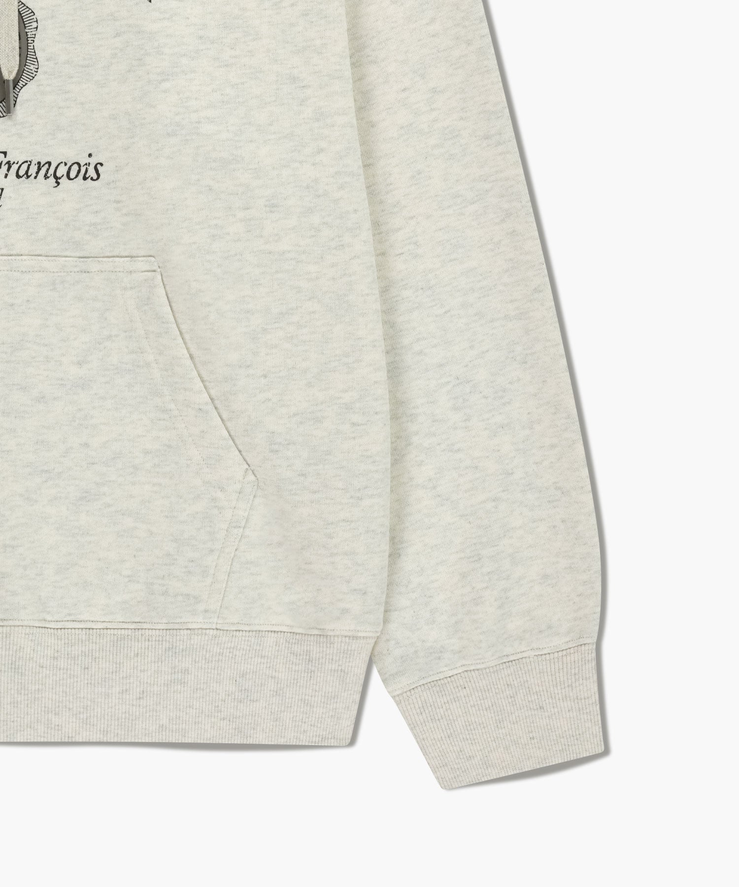 CREST CRACK LOGO OVERSIZED HOODIE