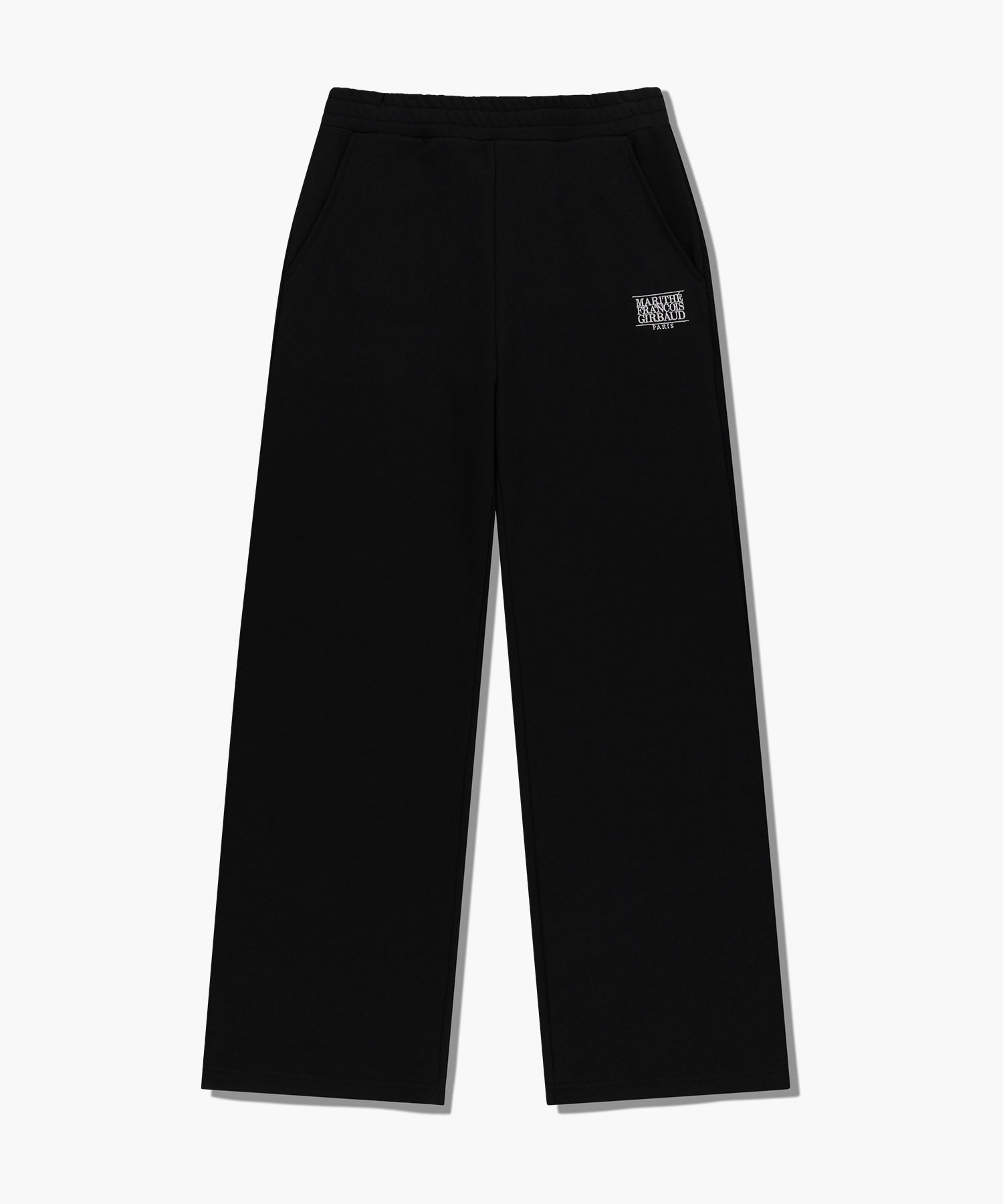 W EMBROIDERY CLASSIC LOGO SWEAT PANTS
