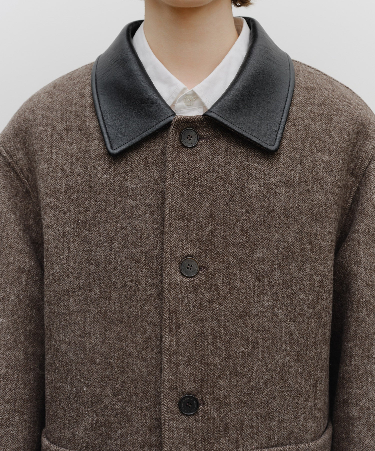 COLLAR POINT HALF COAT(発送予定:2026年1月上旬〜)