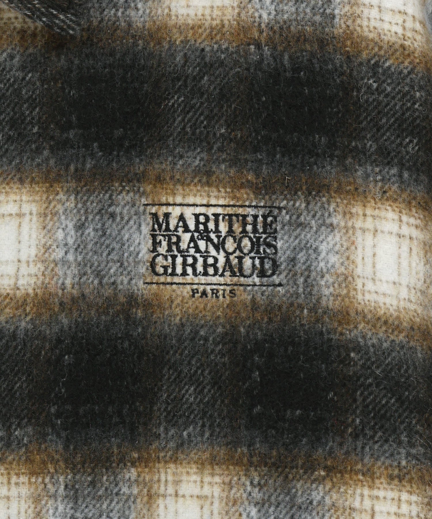 CLASSIC LOGO OVERSIZED FLANNEL CHECK SHIRT JACKET