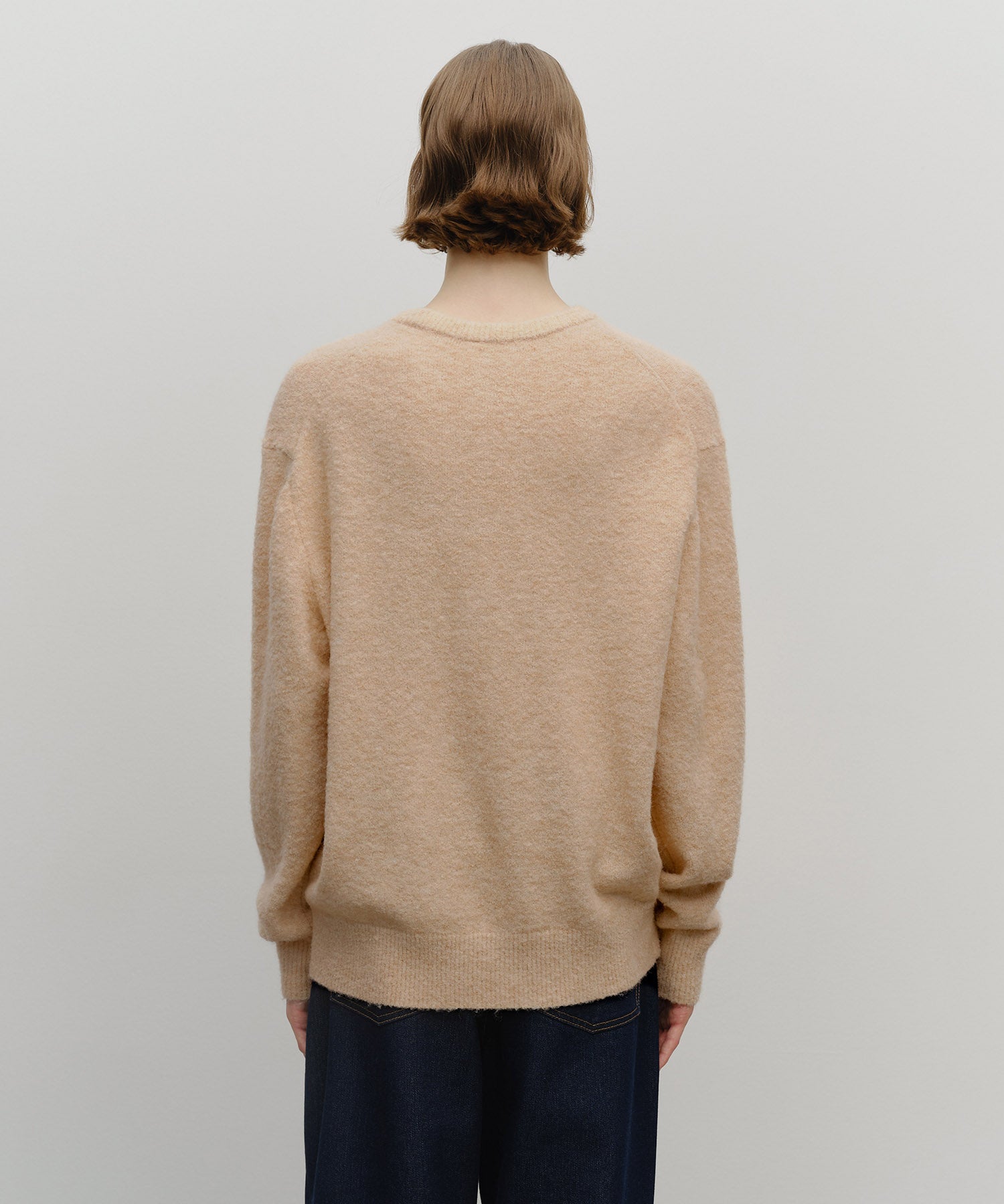 BOUCLE CLASSIC LOGO KNIT PULLOVER