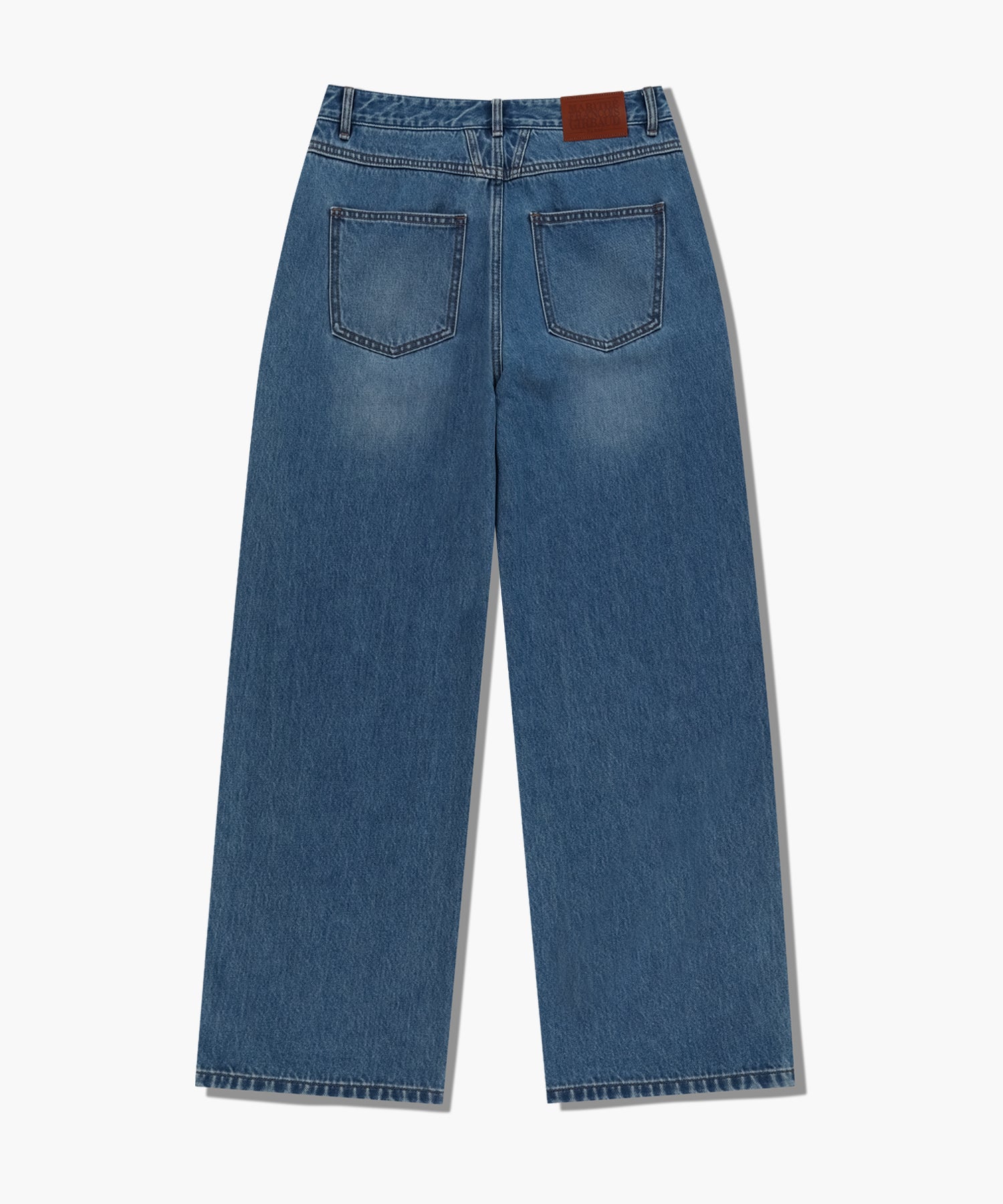 M HIGH STRAIGHT DENIM PANTS