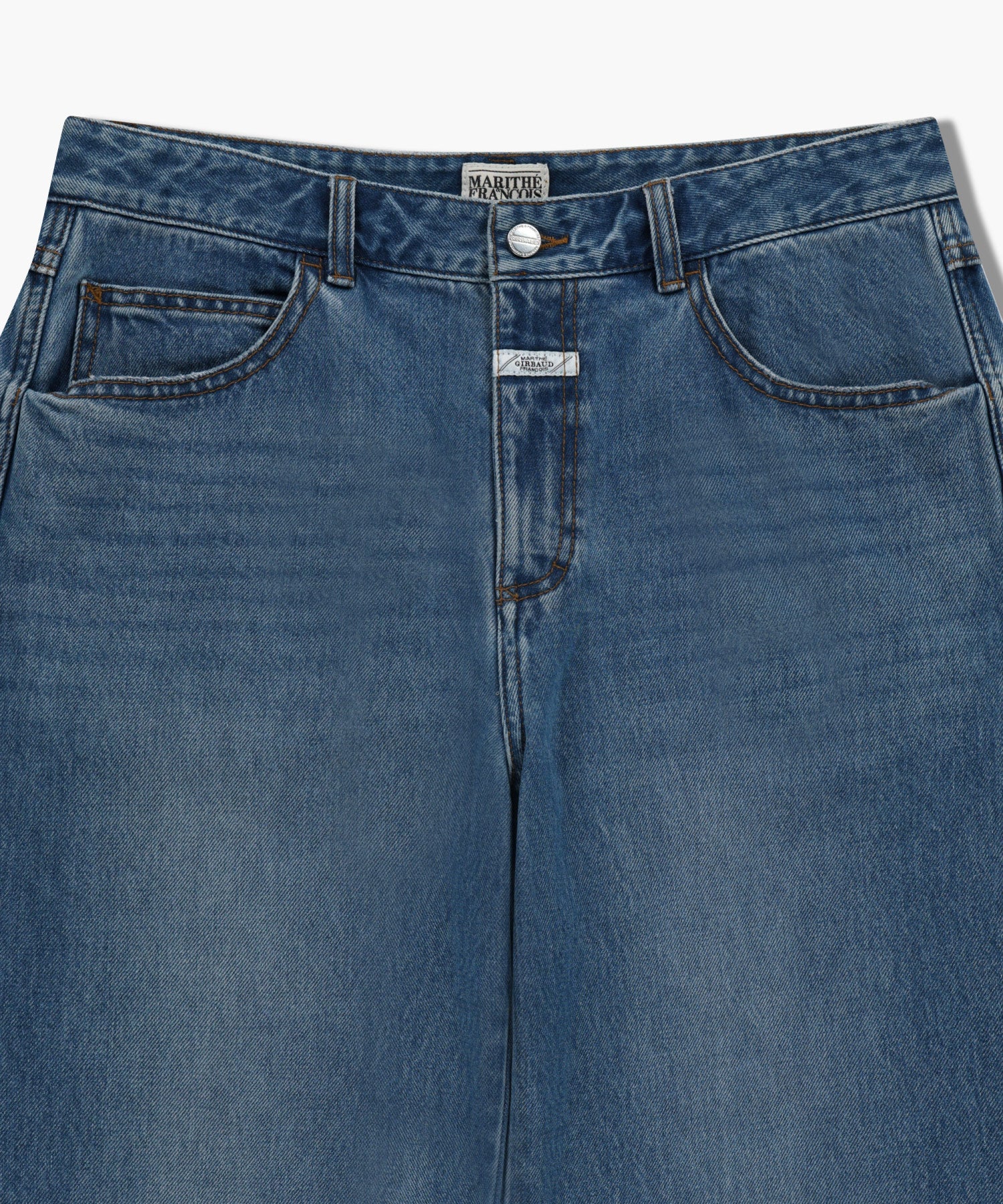 M HIGH STRAIGHT DENIM PANTS