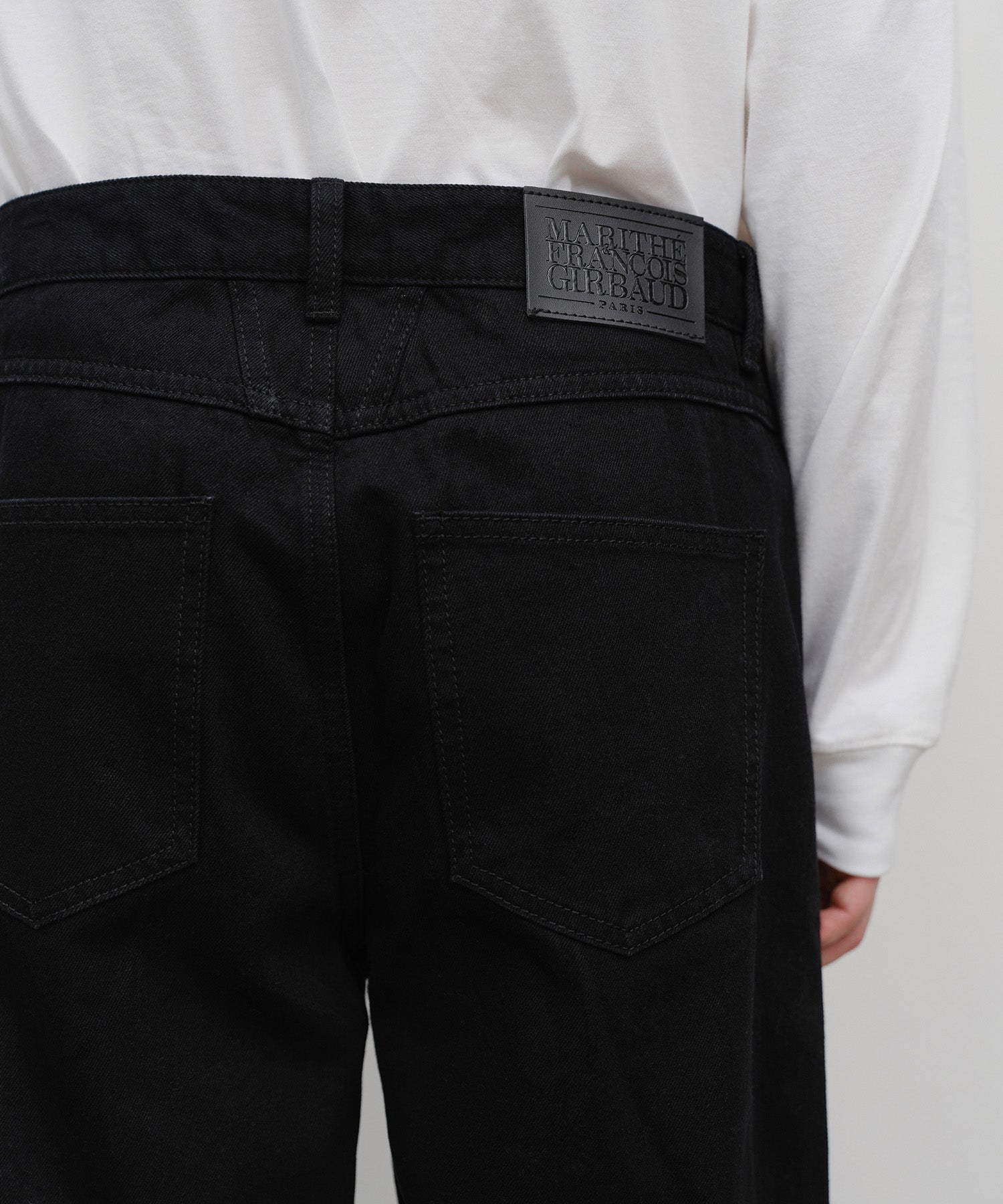 M HIGH STRAIGHT DENIM PANTS