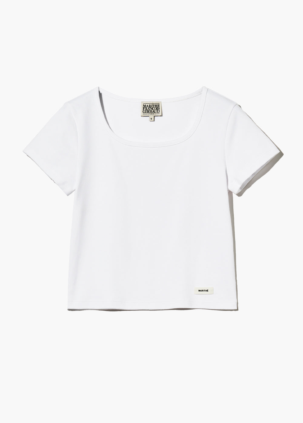 W BASIC CROP TEE