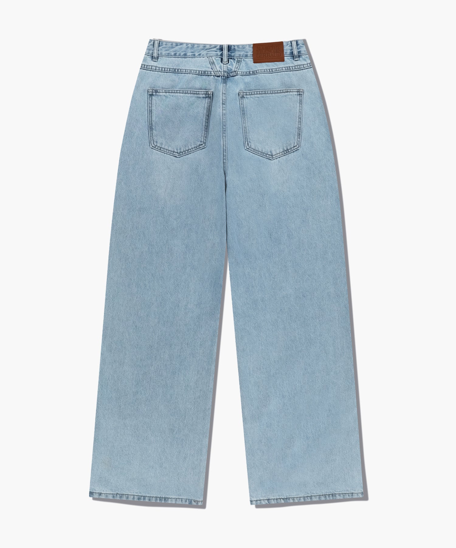 M HIGH STRAIGHT DENIM PANTS
