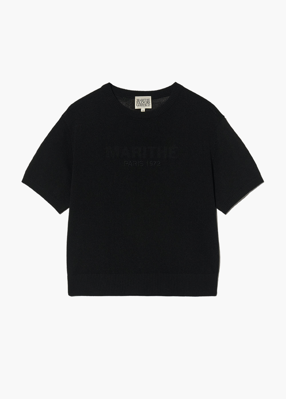 W SEE THROUGH HALF KNIT