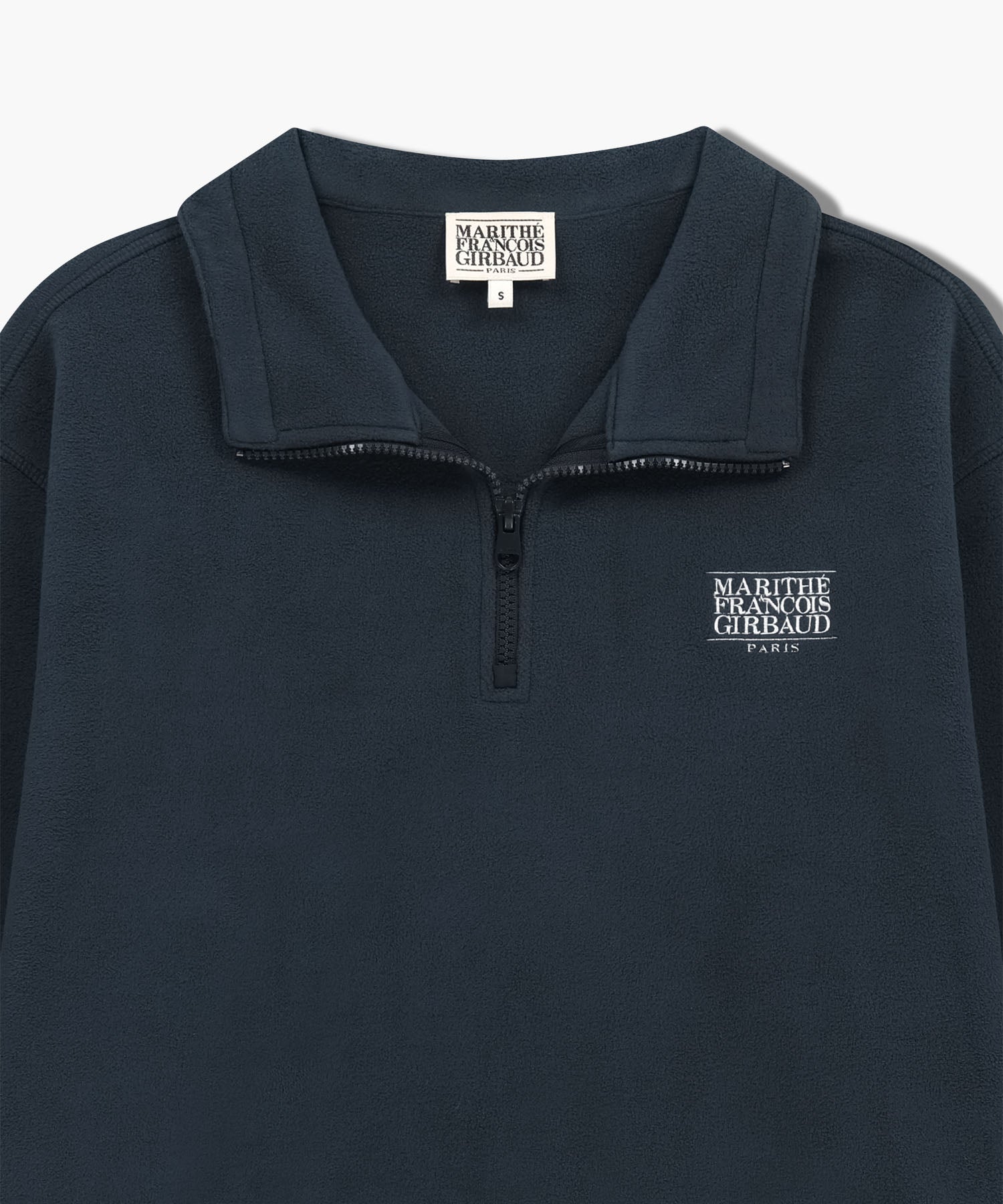 CLASSIC LOGO HALF NECK FLEECE SWEATSHIRT