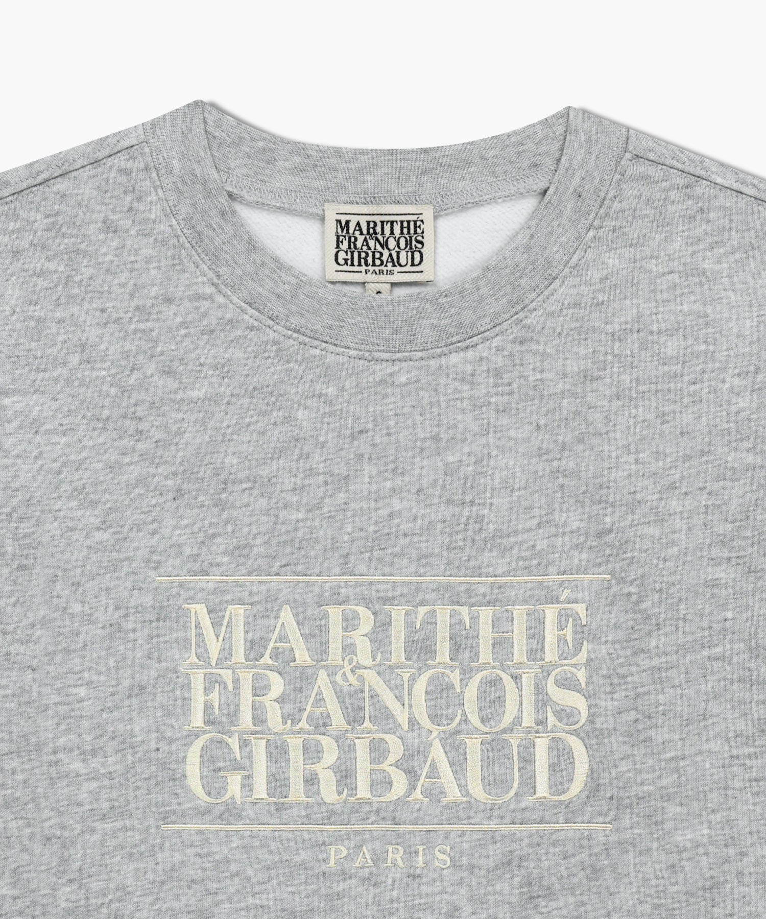 CLASSIC LOGO EMBROIDERY SWEATSHIRT (BRUSHED)