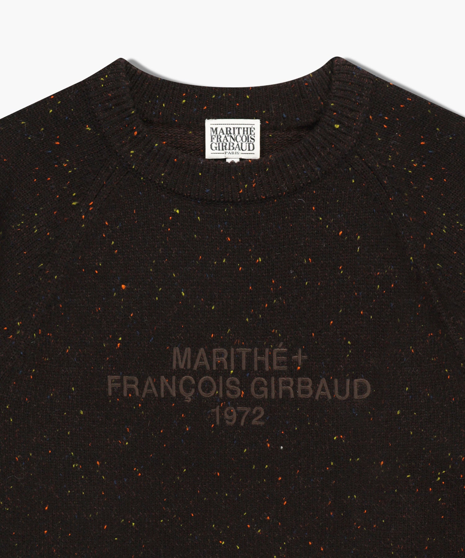 LETTERING LOGO KNIT PULLOVER