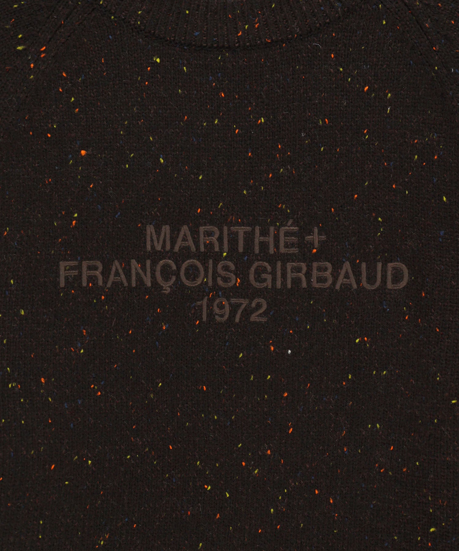 LETTERING LOGO KNIT PULLOVER