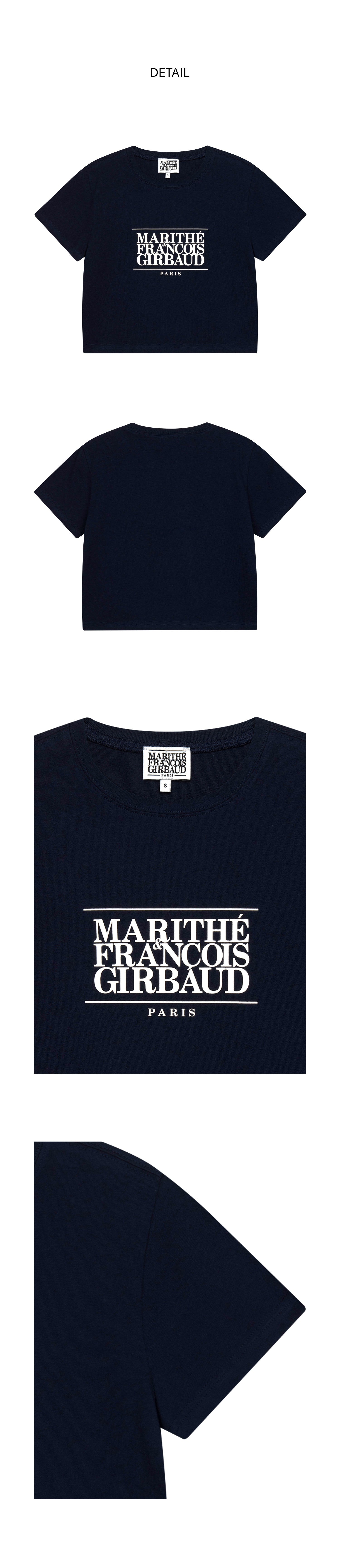 W CLASSIC LOGO CROP TEE