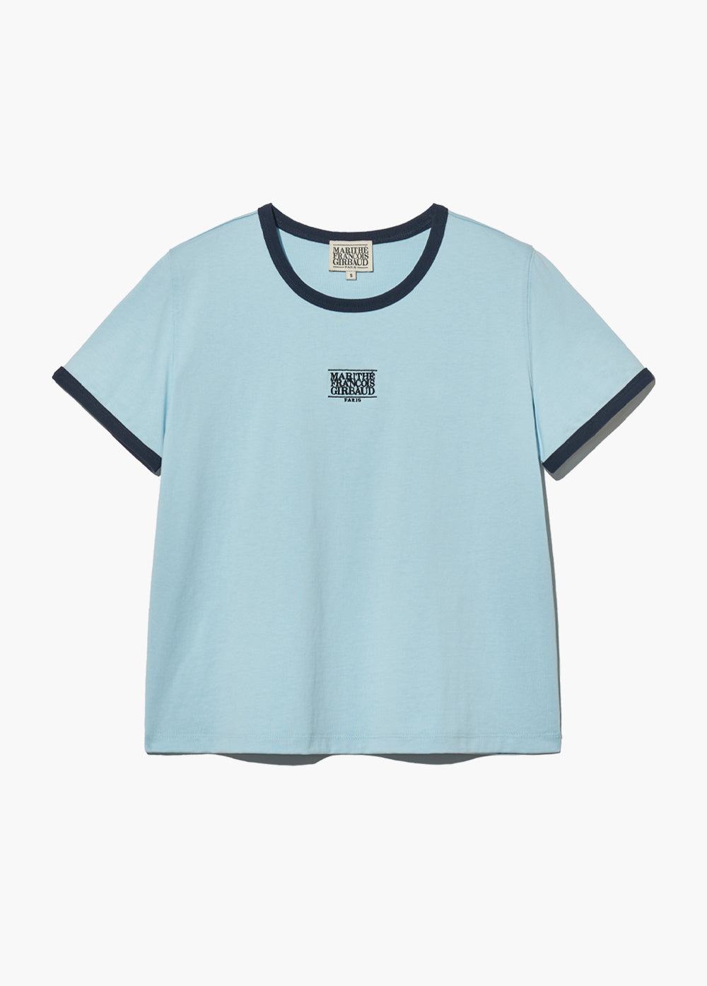 W CLASSIC LOGO RINGER TEE