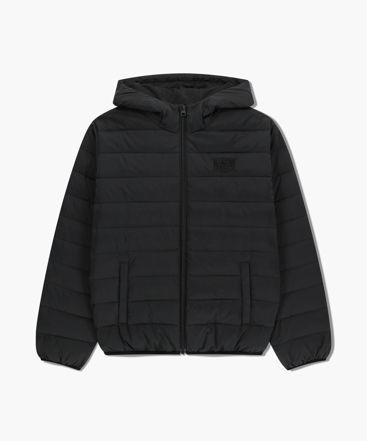 CLASSIC LOGO HOODED LIGHT DOWN JACKET
