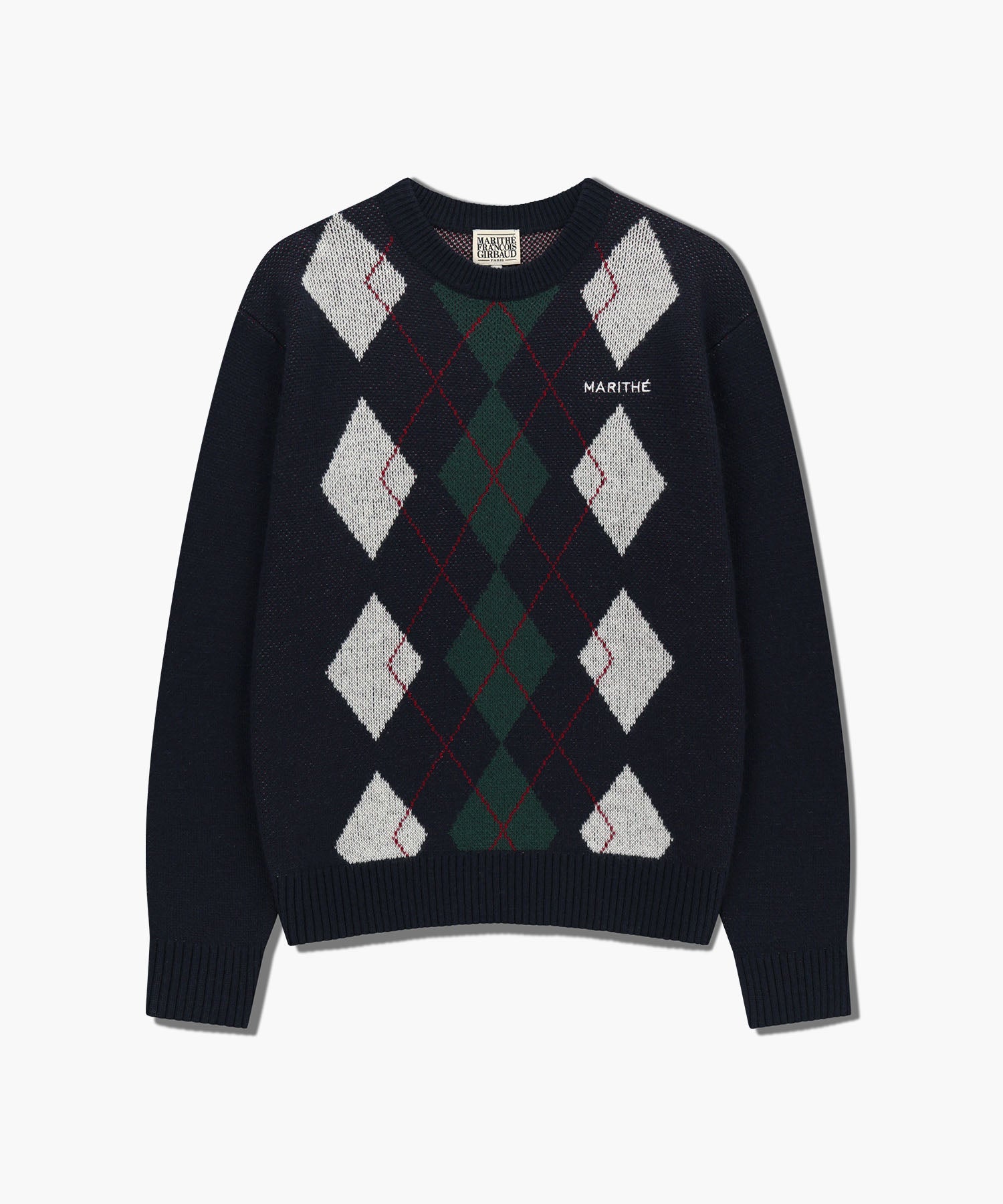 ARGYLE JQD KNIT PULLOVER