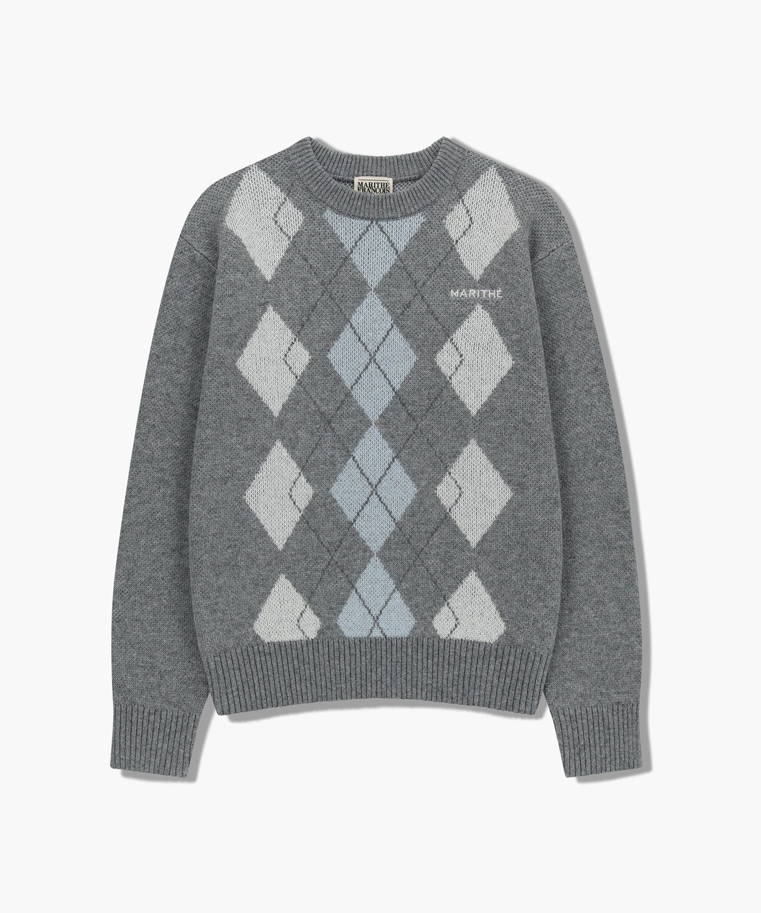 ARGYLE JQD KNIT PULLOVER