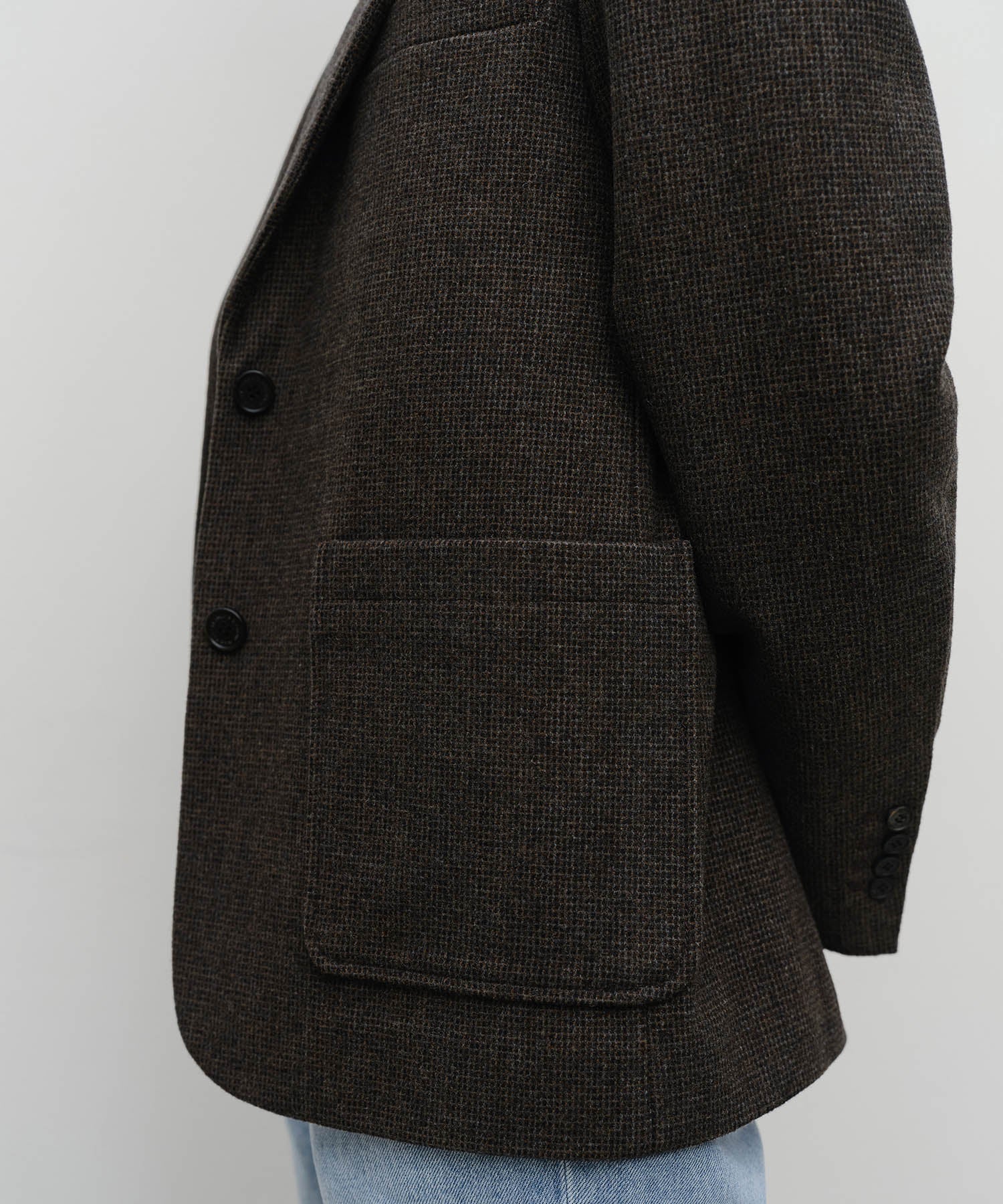 W WOOL BLAZER JACKET