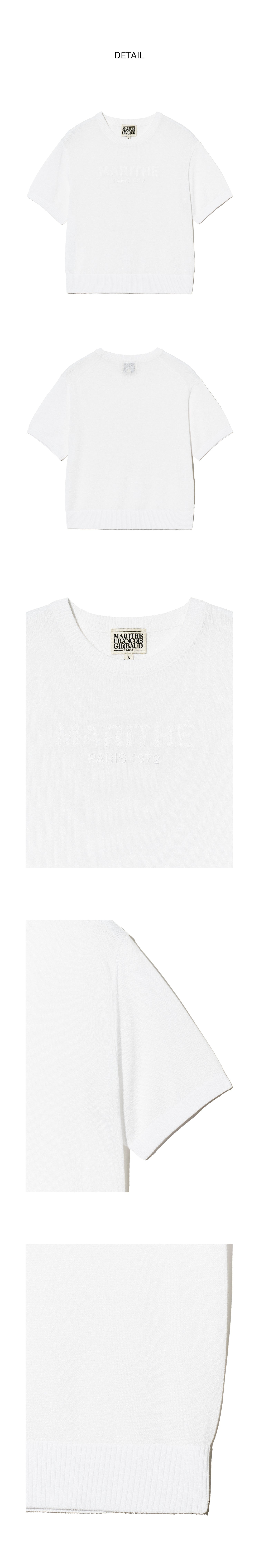 W SEE THROUGH HALF KNIT