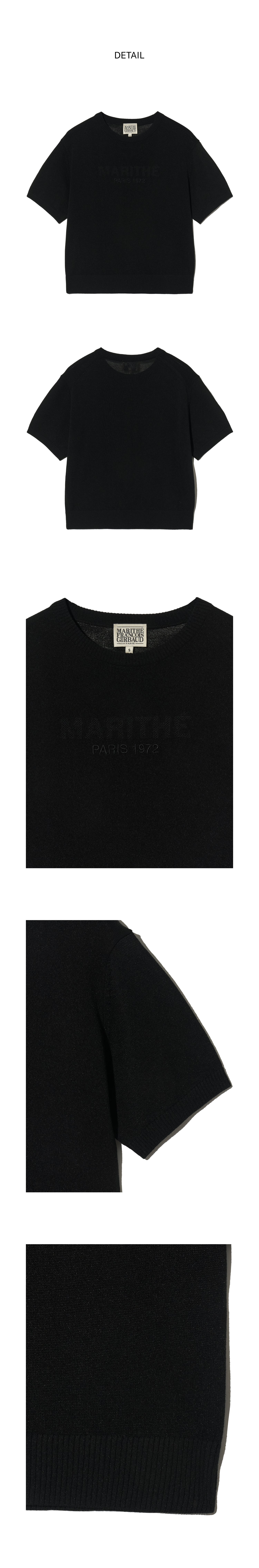 W SEE THROUGH HALF KNIT