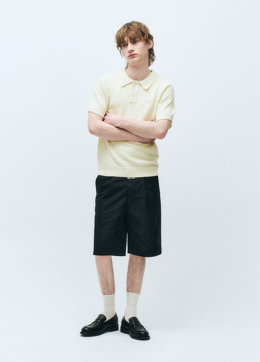M HALF COTTON PANT