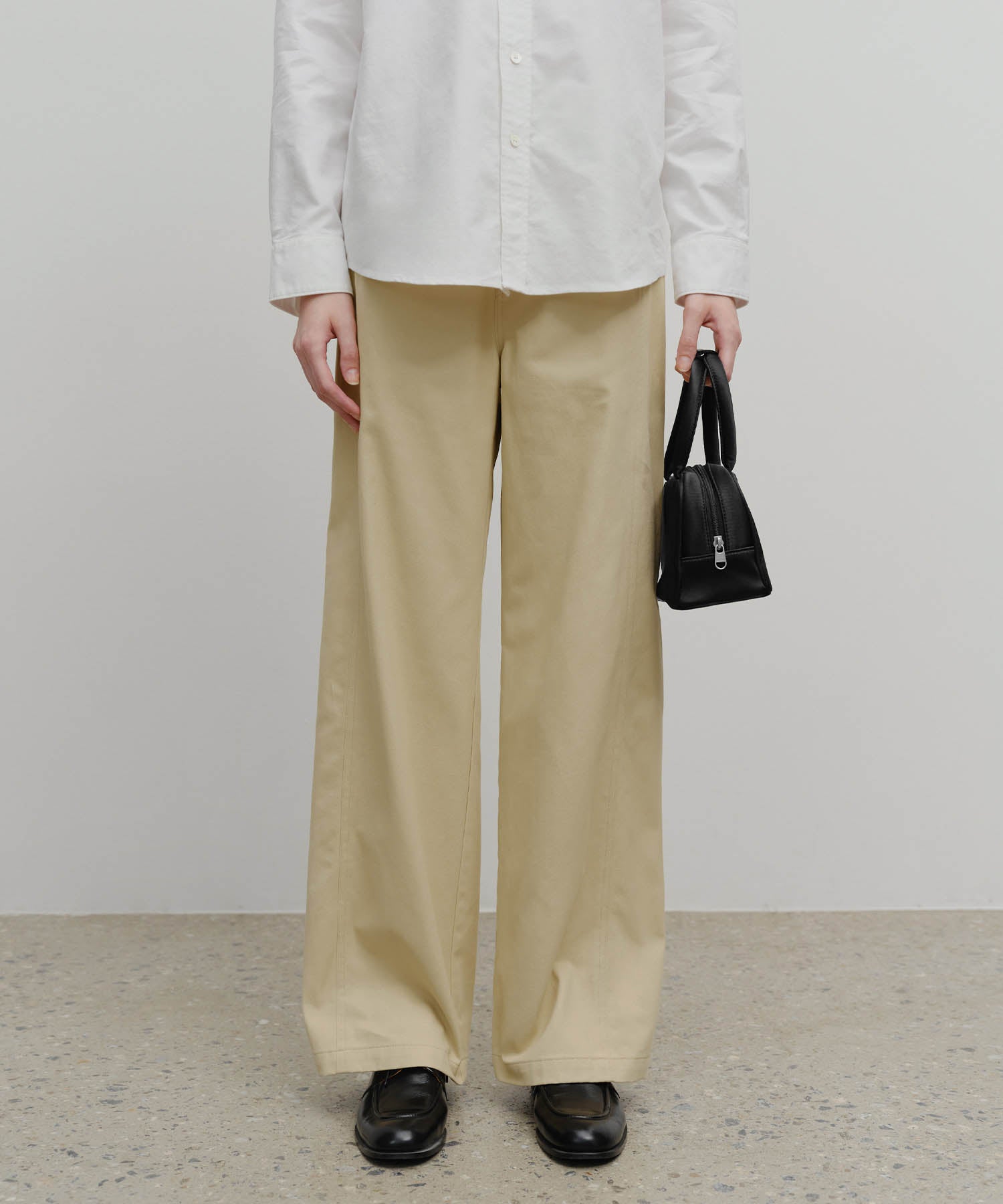 CLASSIC LOGO SATIN MINI TOTE BAG