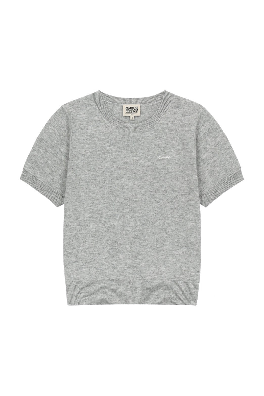W SMALL CLASSIC LOGO ROUND NECK CARDIGAN SET UP
