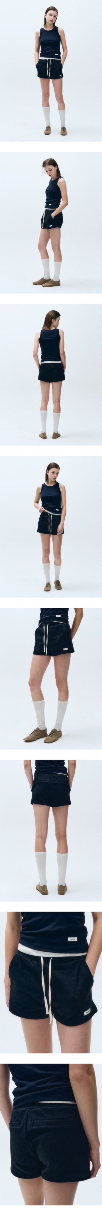 W BASIC SWEAT SHORTS