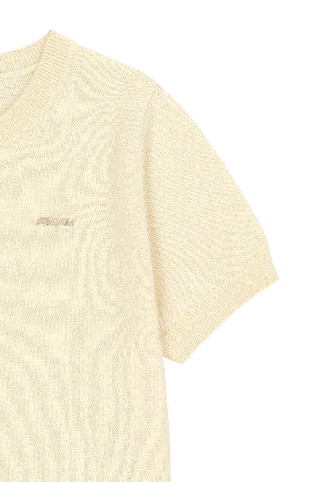 W SMALL CLASSIC LOGO ROUND NECK CARDIGAN SET UP