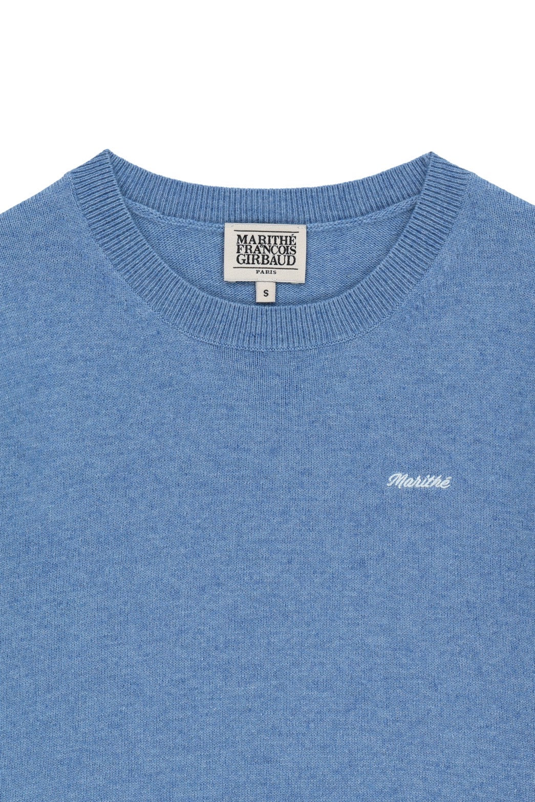 W SMALL CLASSIC LOGO ROUND NECK CARDIGAN SET UP