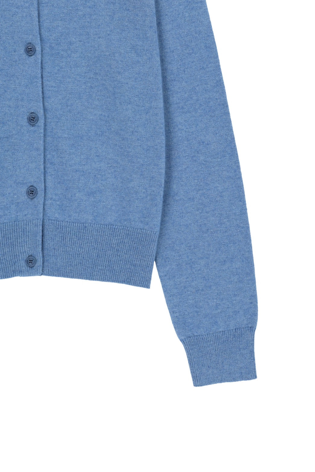 W SMALL CLASSIC LOGO ROUND NECK CARDIGAN SET UP