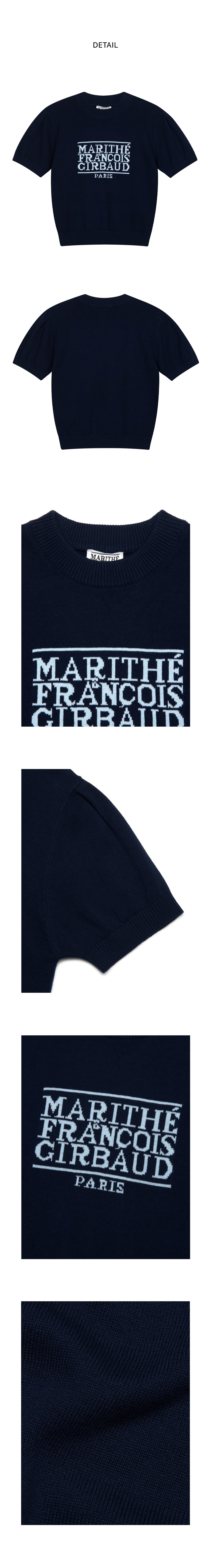 W CLASSIC LOGO HALF KNIT