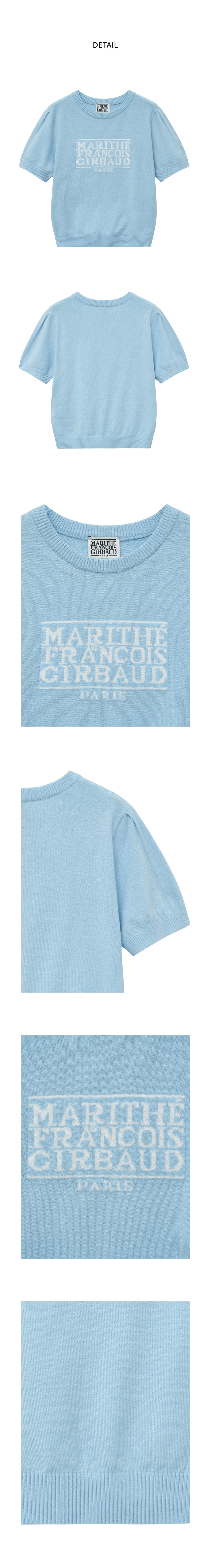 W CLASSIC LOGO HALF KNIT