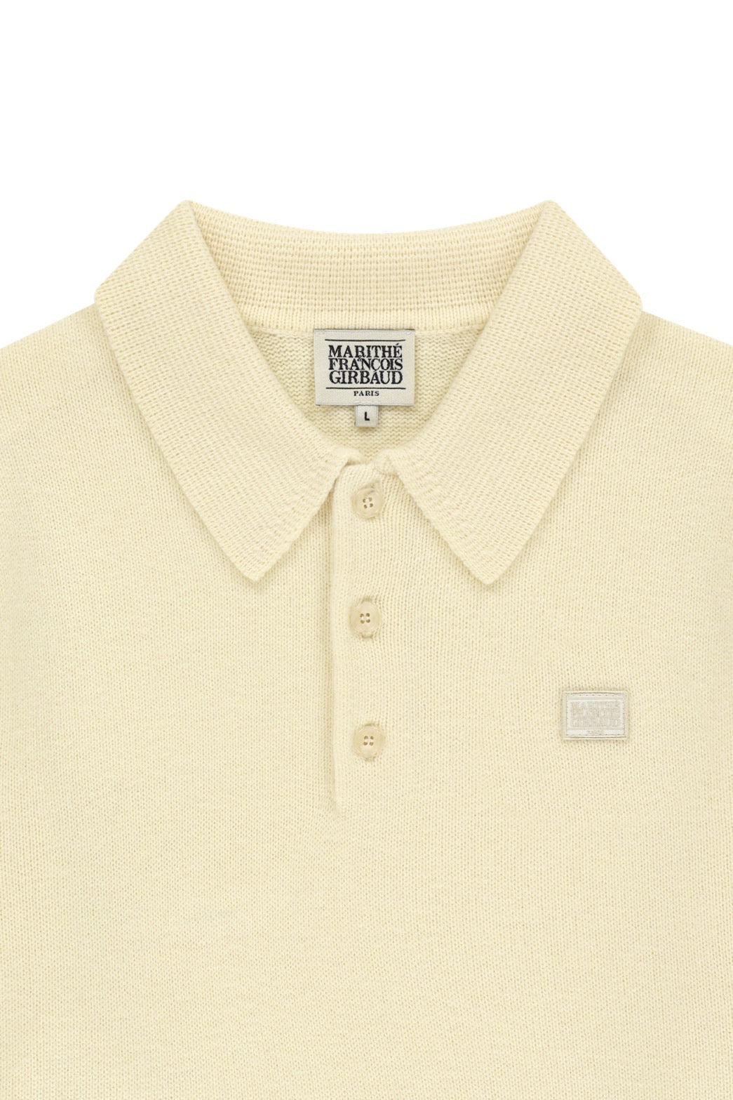 M SMALL CLASSIC LOGO COLLAR KNIT
