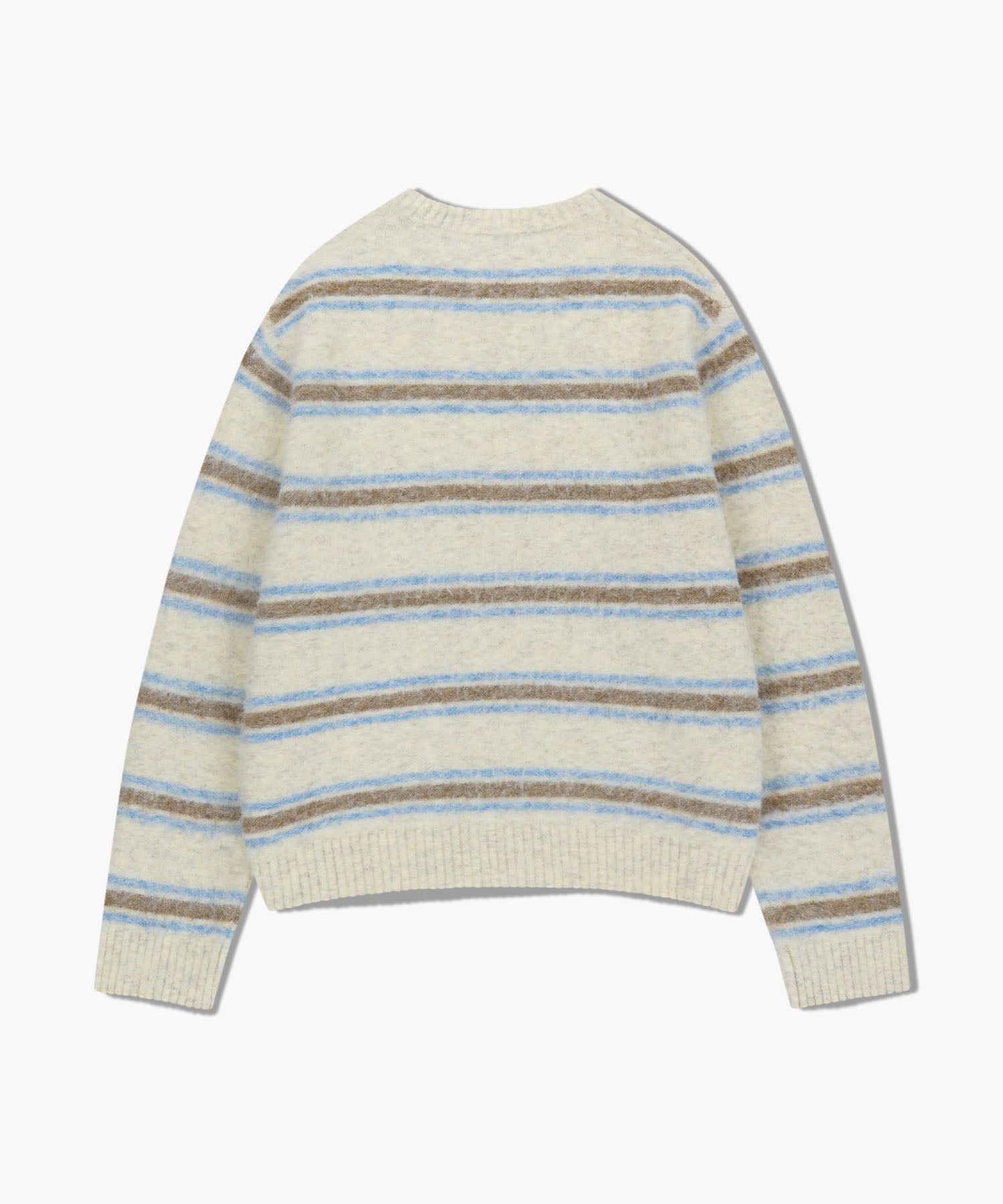 MULTI STRIPE KNIT PULLOVER