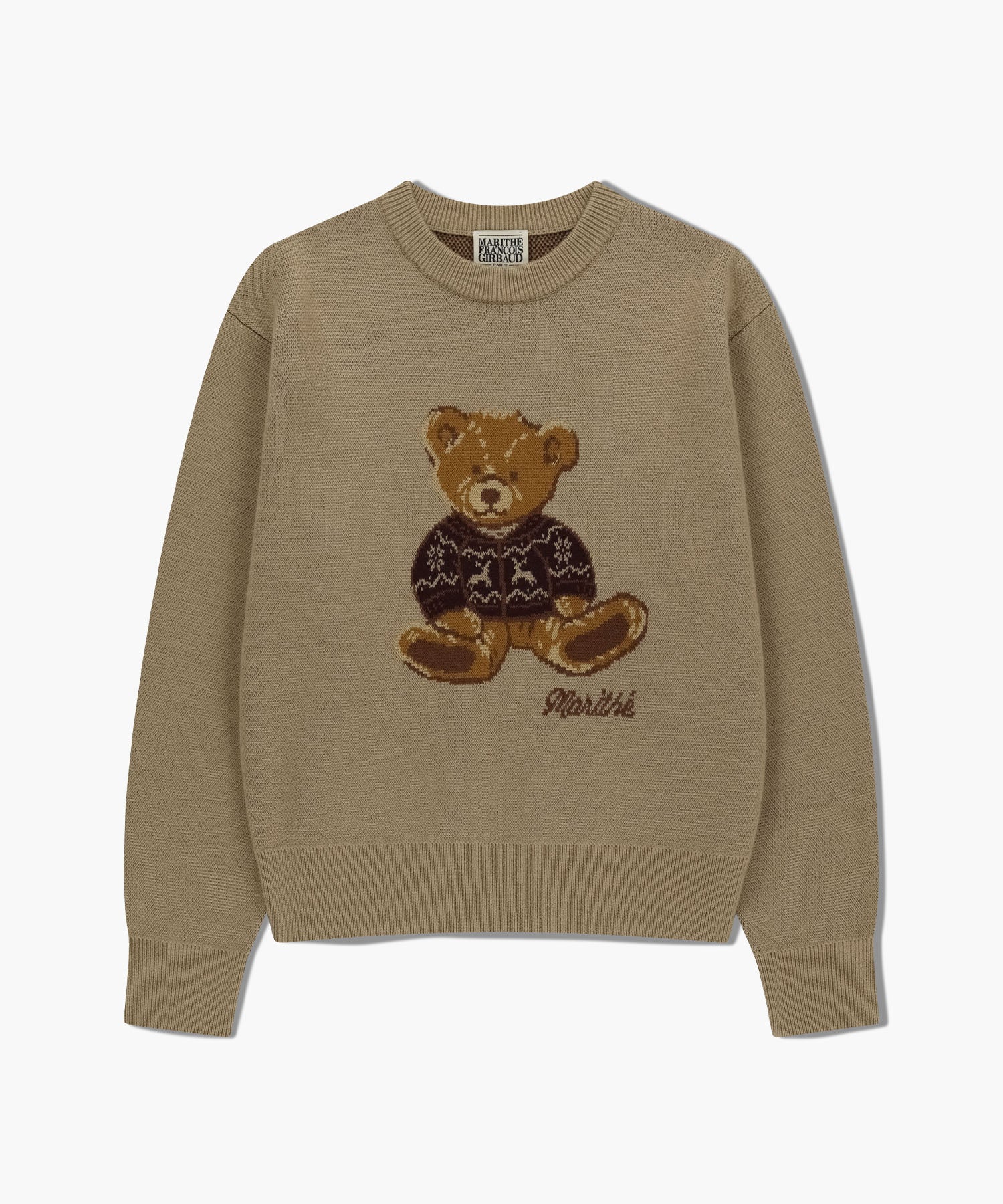 DOODLE BEAR KNIT PULLOVER