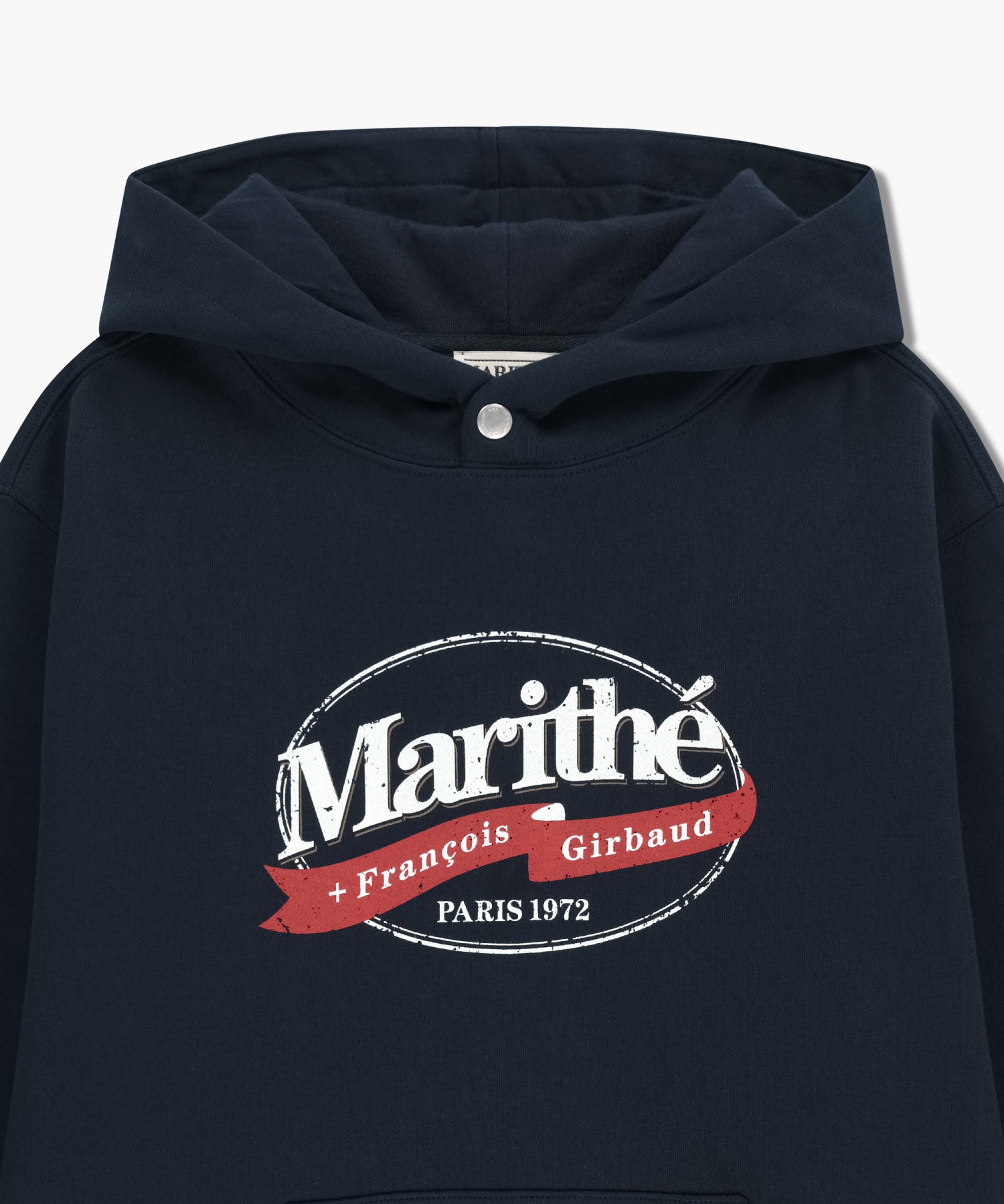 VINTAGE STAMP GRAPHIC HOODIE (BRUSHED)