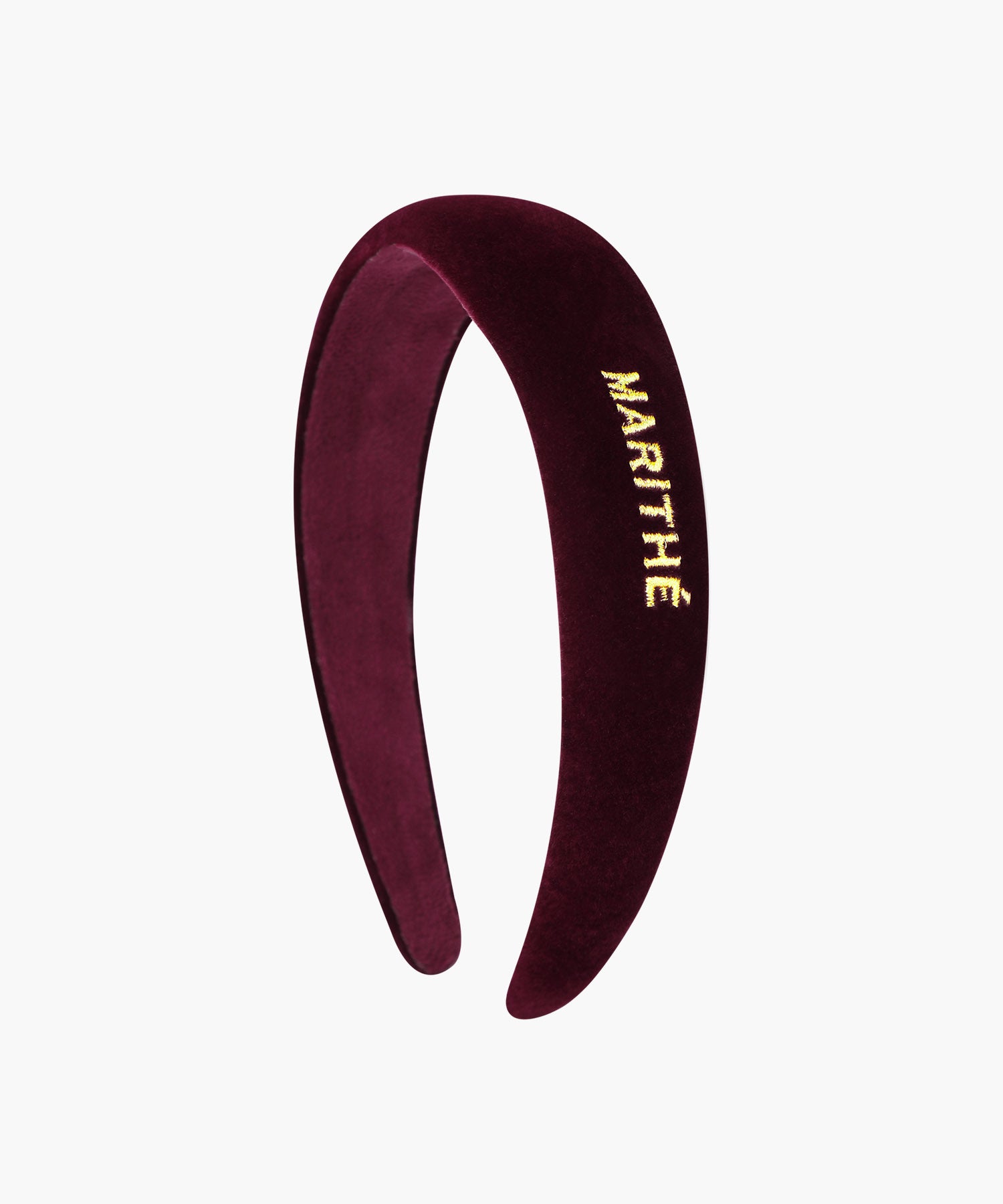 REGULAR LOGO VELVET HAIR BAND