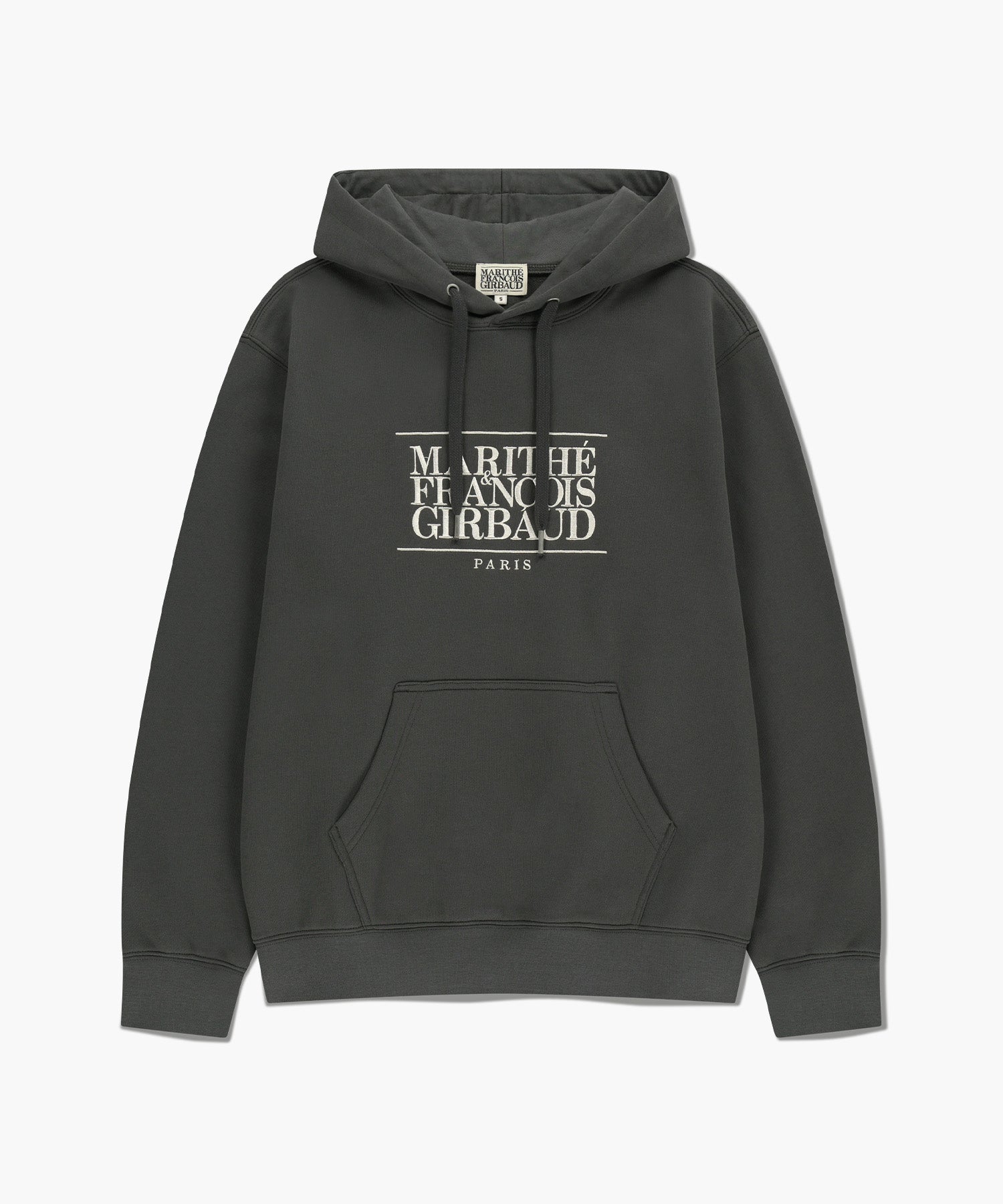 CLASSIC LOGO EMBROIDERY HOODIE (BRUSHED)