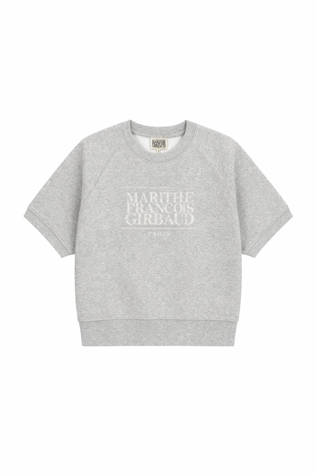 W VINTAGE CLASSIC LOGO HALF SWEATSHIRT
