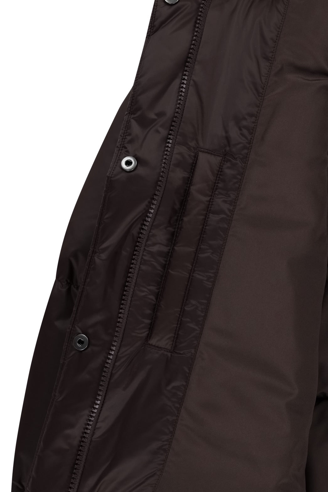 W BASIC CROP DOWN JACKET