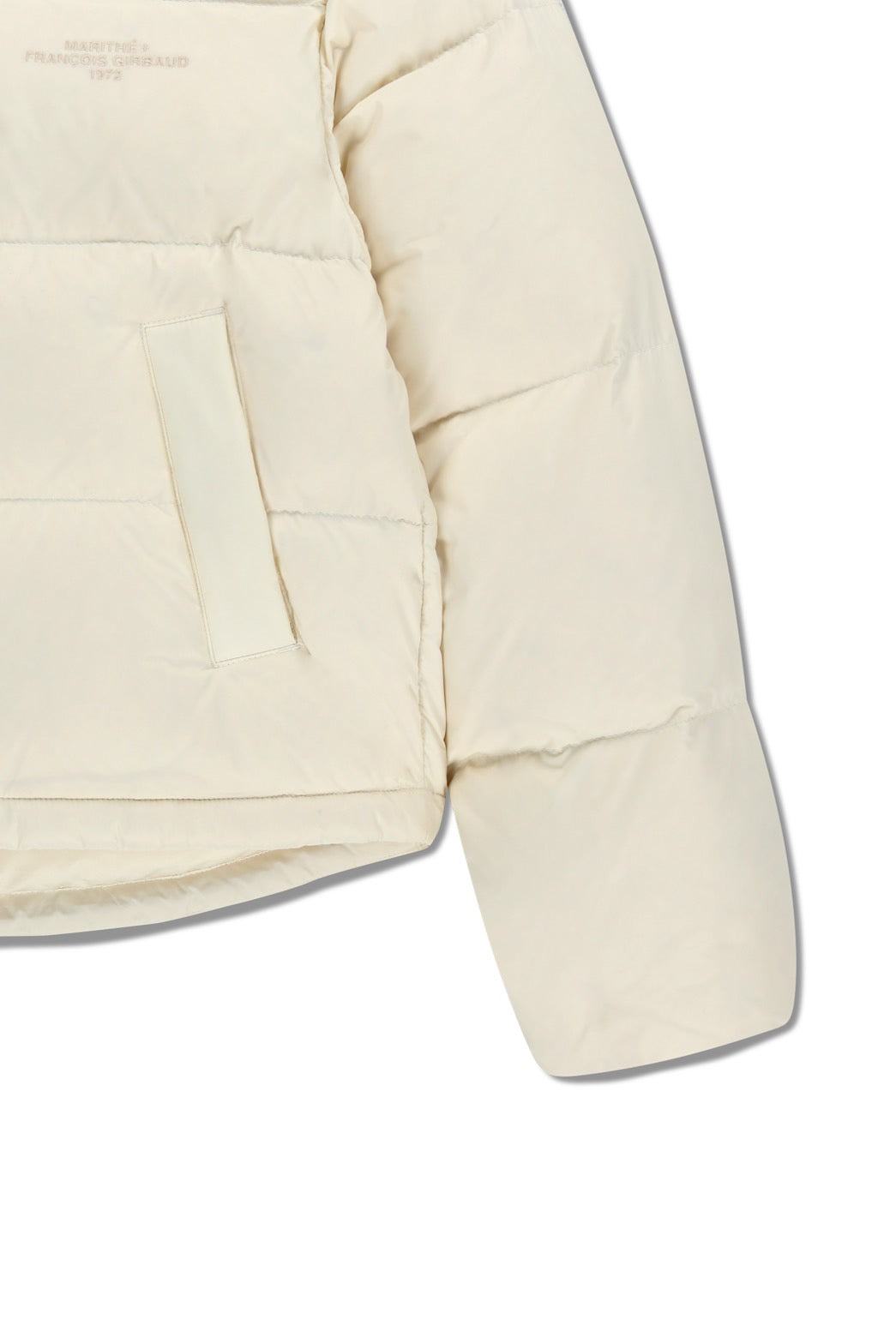 W BASIC CROP DOWN JACKET