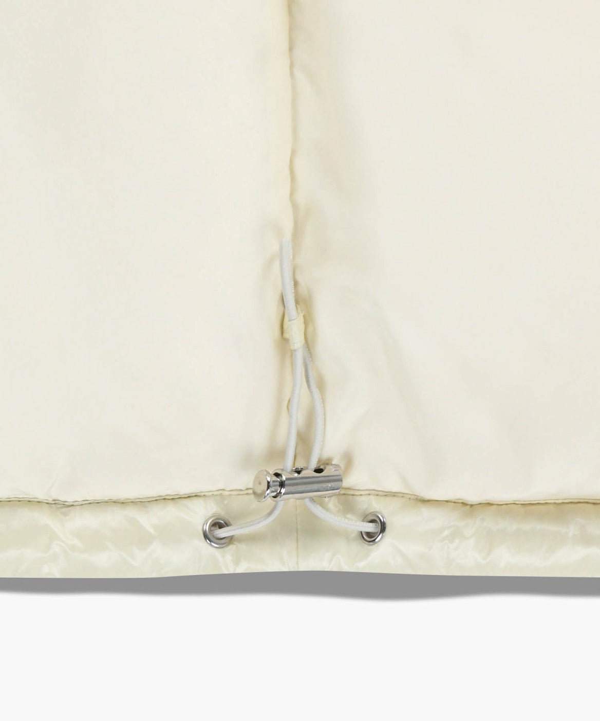 W GLOSSY CROP DOWN JACKET