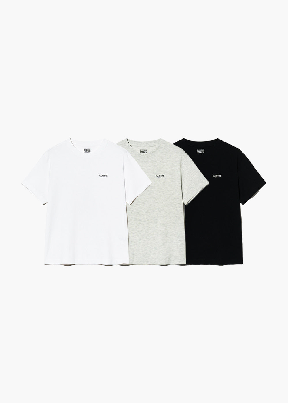 3PACK SMALL REGULAR LOGO TEE